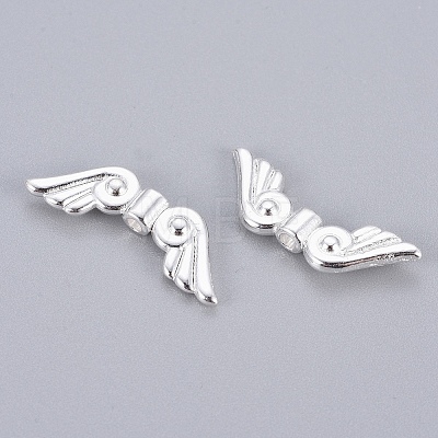 Tibetan Style Alloy Beads TIBEB-1000-S-FF-1