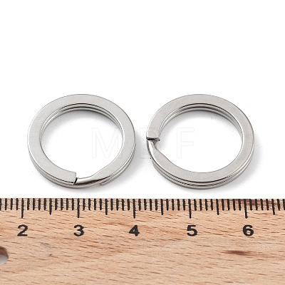 304 Stainless Steel Split Key Rings STAS-Q314-01C-P-1