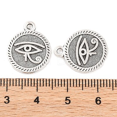 Tibetan Style Alloy Pendants X-TIBEP-R304-077AS-LF-1