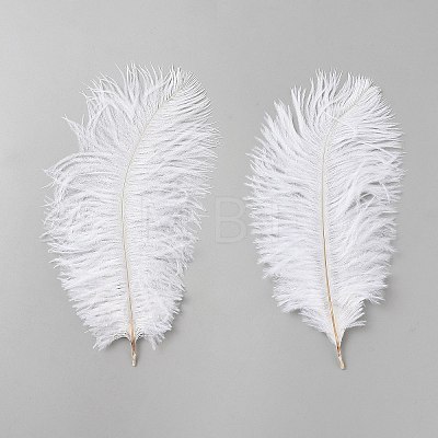 Ostrich Feather Craft for Wedding Party Centerpieces Home Decoration DIY-WH0899-791A-1