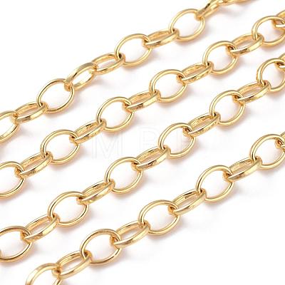 Brass Cable Chains CHC-G005-17G-1
