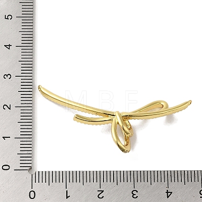 Rack Plating Brass Pave Cubic Zirconia Pendants KK-R160-02G-1