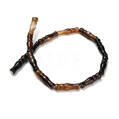 Natural Agate Beads Strands G-Z144-A02-02F-1