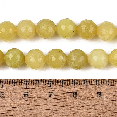 Natural Lemon Jade Beads Strands G-Q606-59A-1