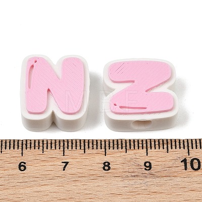 Plastic European Beads PL-CBA02CB-01N-1