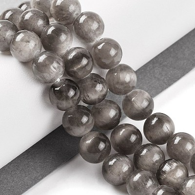 Natural Selenite Beads Strands G-C142-01B-1