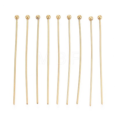 304 Stainless Steel Head Pins STAS-T065-40mm-20G-1