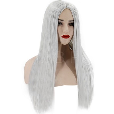 28 inch(70cm) Long Straight Synthetic Wigs OHAR-I015-28D-1