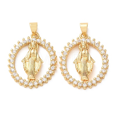 Religion Brass Pendants CU-B197-03G-D-1