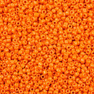 12/0 Opaque Colours Round Glass Seed Beads X-SEED-A010-2mm-50-1