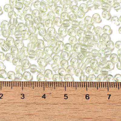 Transparent Colours Glass Seed Beads SEED-P007-02A-06-1
