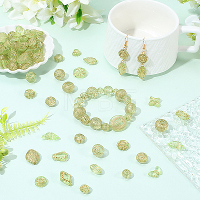 120g Transparent Acrylic Beads MACR-PA0001-72B-1
