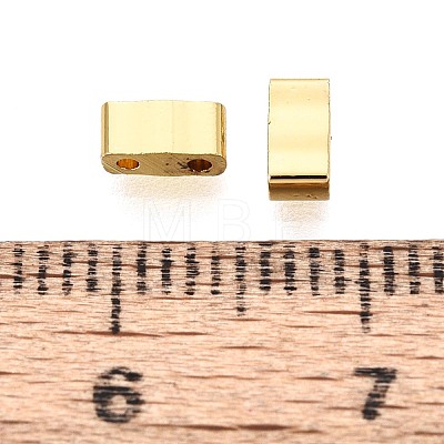 Electroplate Glass Seed Beads SEED-TAC0004-06-1