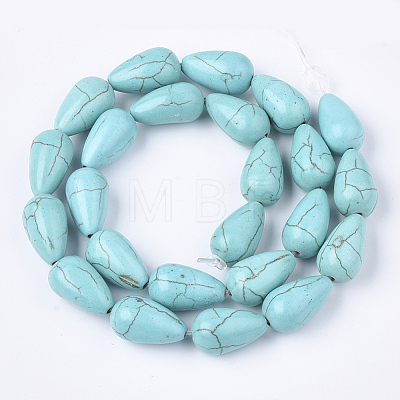 Synthetic Turquoise Beads Strands TURQ-S391-09-1