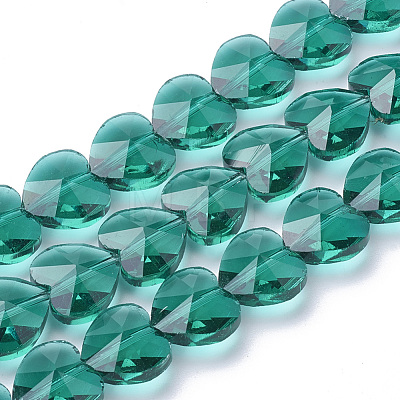 Transparent Glass Beads GLAA-Q066-14mm-A08-1