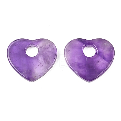 Natural Gemstone Pendants G-L658-D02-01-1