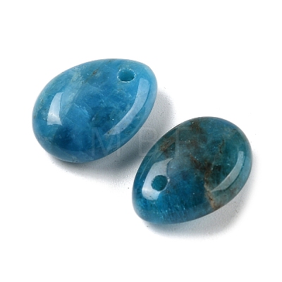Natural Apatite Teardrop Charms X-G-M410-01-12-1