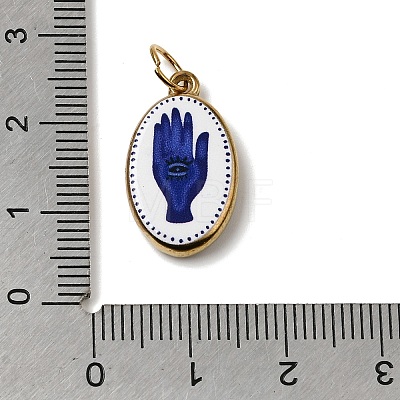 Printing 304 Stainless Steel Pendants STAS-K304-09D-G-1