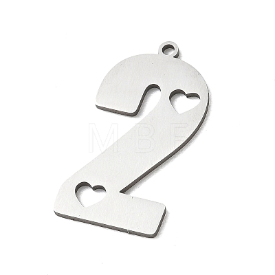 201 Stainless Steel Pendants SA-CBA3D3A-04P-1