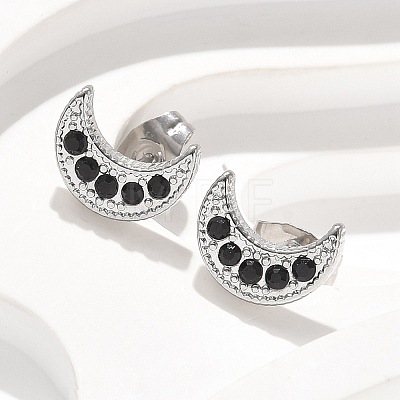 304 Stainless Steel Stud Earrings for Women EJEW-F361-03P-1