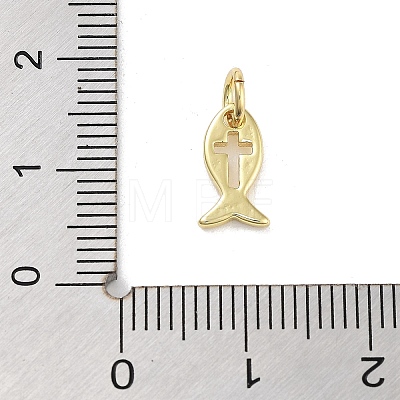 Rack Plating Brass Pendants KK-M293-03G-1