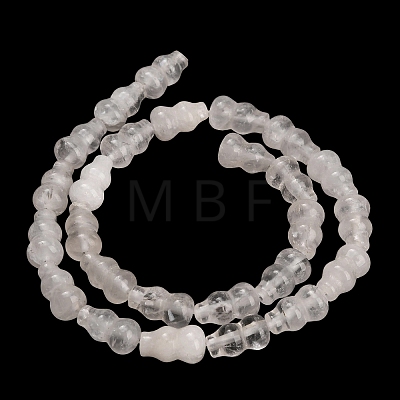 Natural Quartz Crystal Beads Strands GG-CBA792A-D02-8x14mm-1