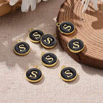 Golden Plated Alloy Charms ENAM-S118-02S-1