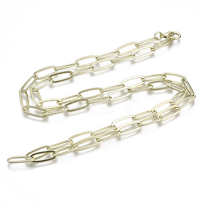 Brass Paperclip Chains MAK-S072-13A-14KC-1