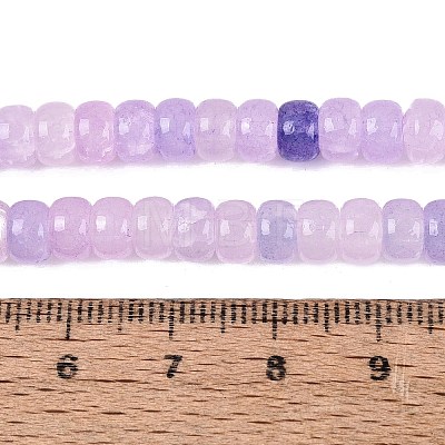 Ombre Effect Dyed Glass Beads Strands GLAA-Q106-05A-A11-1