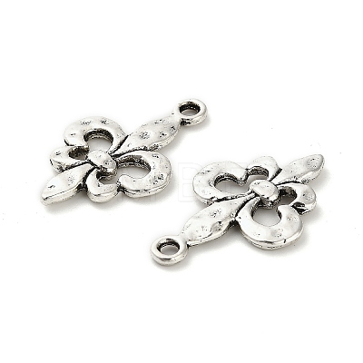 Lily Symbol Tibetan Style Alloy Pendants PALLOY-E776-01AS-02-1