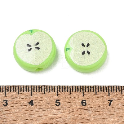 Printed Opaque Acrylic Beads AC-CBA8A38-01A-1