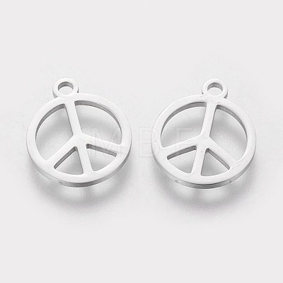 304 Stainless Steel Charms STAS-Q201-T062-1