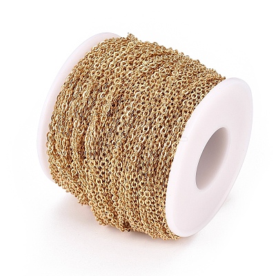 304 Stainless Steel Cable Chains CHS-R002-0.6mm-G-1
