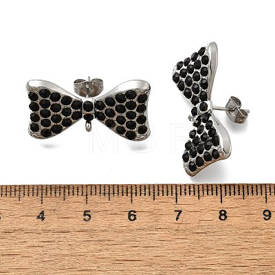 304 Stainless Steel Stud Earrings Findings EJEW-F361-10P-1