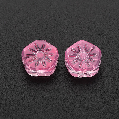 Transparent Glass Beads GLAA-T022-23-D06-1