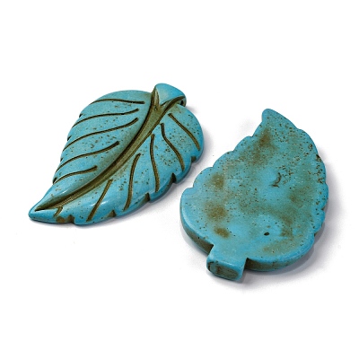 Synthetic Turquoise Big Pendants G-C147-01-1