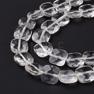 Natural Quartz Crystal Beads Strands G-C238-45-1