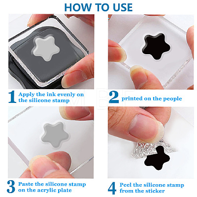 Custom PVC Plastic Clear Stamps DIY-WH0618-0181-1