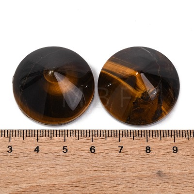 Natural Tiger Eye Cabochons G-Q184-01H-1