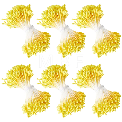 6Bundles Gypsum Artificial Flower Heart Core DIY-GF0014-11A-1