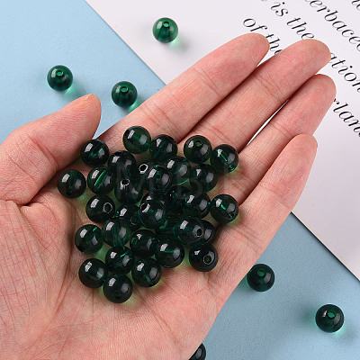 Transparent Acrylic Beads X-MACR-S370-A10mm-735-1