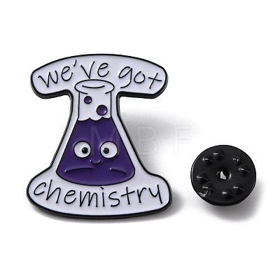 Word We've Got Chemistry Enamel Pin JEWB-R021-07D-1