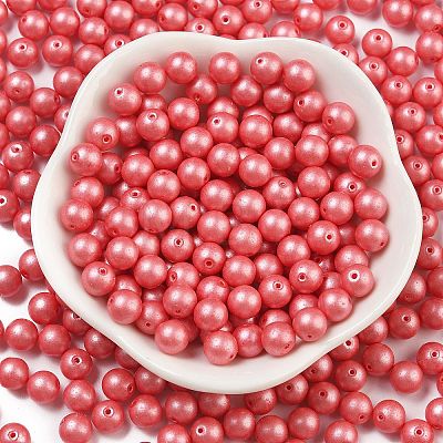 Baking Paint Glass Seed Beads SEED-A034-02K-1