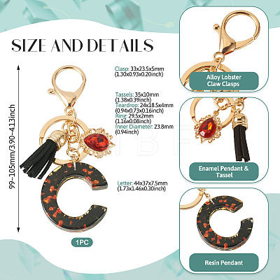 Resin Keychains KEYC-TAC0030-14C-1