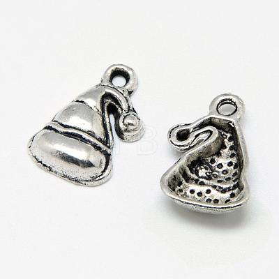 Tibetan Style Alloy Charms TIBE-S301-044AS-RS-1