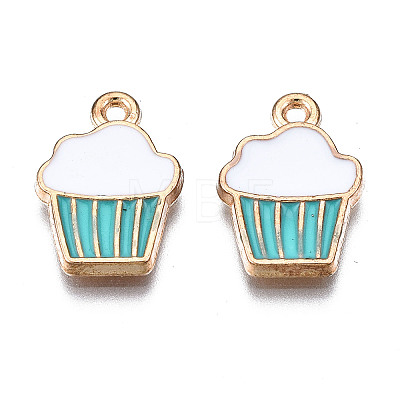 Alloy Enamel Pendants ENAM-S121-127E-1