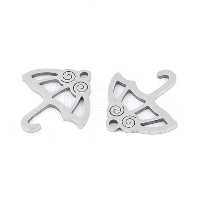201 Stainless Steel Pendants STAS-T073-49P-1