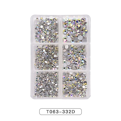 Glass Flat Back Rhinestone MRMJ-T063-332D-1