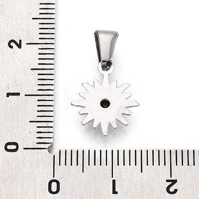 303 Stainless Steel Pendants STAS-Q110-02P-1
