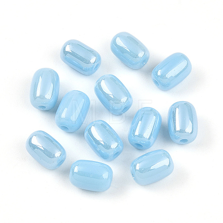 Opaque Glass Beads GLAA-Z012-01J-1